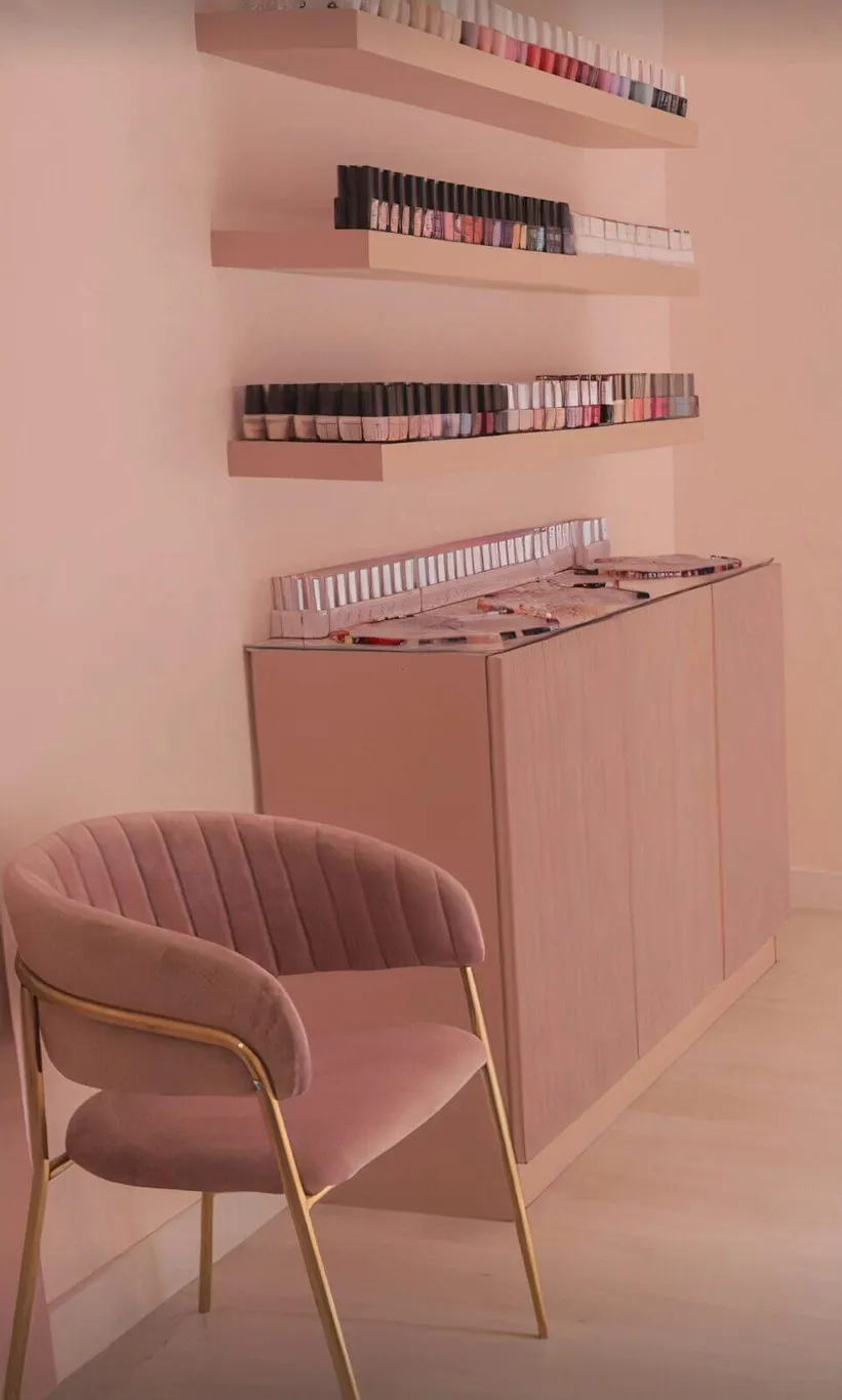 Beauty salon retail fit-out on Al Wasl Road, Dubai