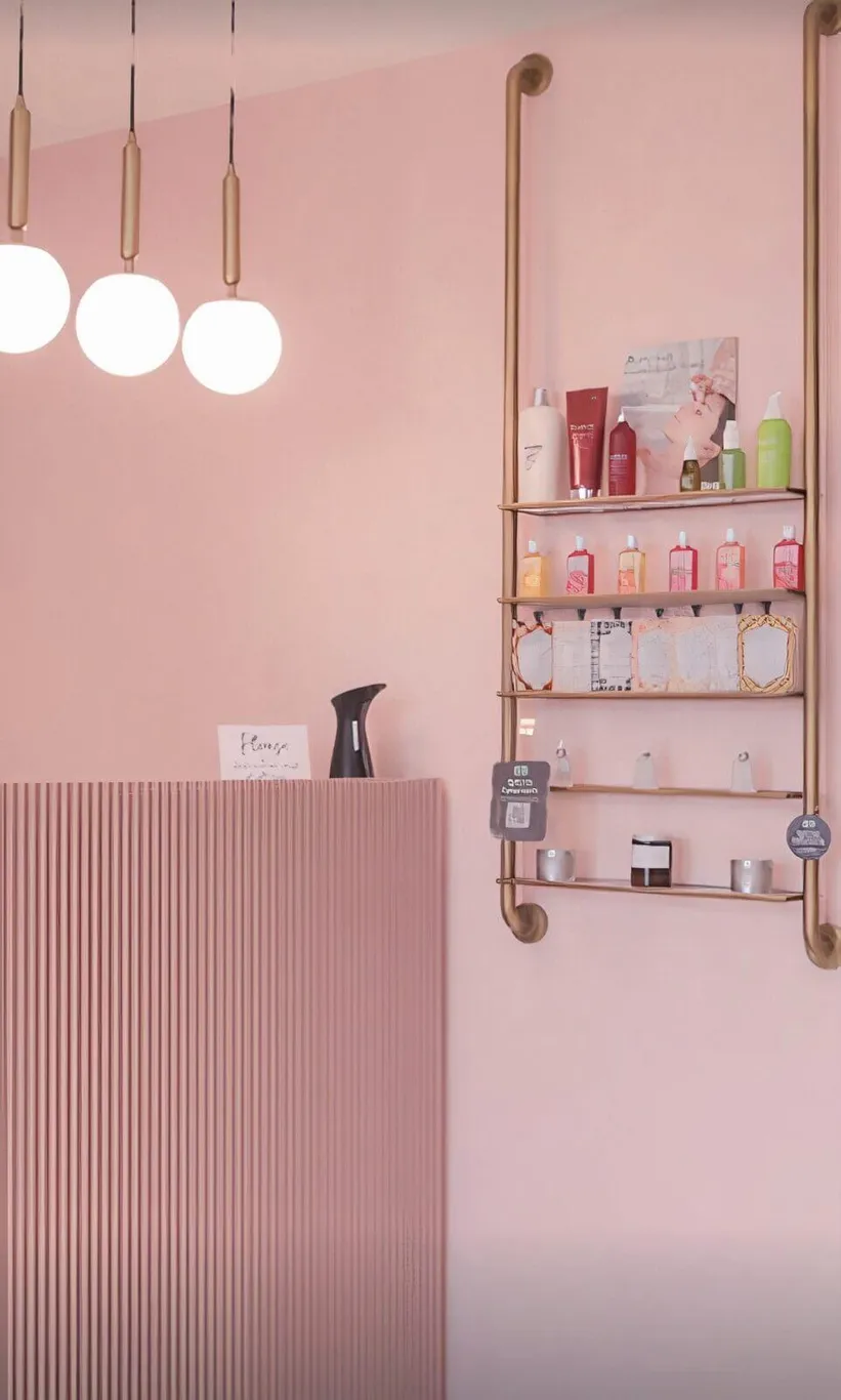 Beauty salon retail fit-out on Al Wasl Road, Dubai