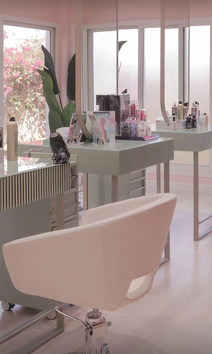 Beauty salon retail fit-out on Al Wasl Road, Dubai