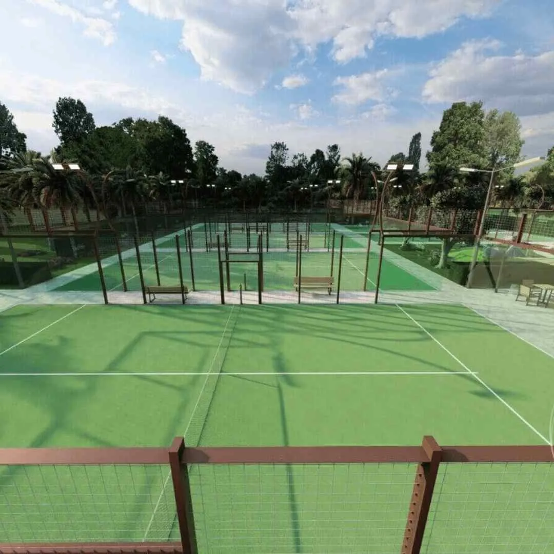 Sports facilities and court construction